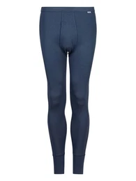 Lange Unterhose Herren Pant lang mit Eingriff Cotton Fine Rib (Stck, 1-St) mit eingriff
