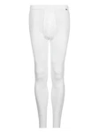 HUBER Lange Unterhose Herren Cotton Fine Rib Weiß/Grau/Creme/Lila