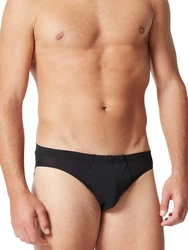 HUBER Slip Herren Brasil Slip 2 Pack Schwarz/Braun