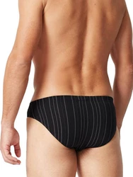 HUBER Slip Herren Brasil Slip 2 Pack Schwarz/Braun