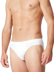HUBER Slip Herren Brasil Slip 2 Pack Weiß/Creme