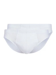 Slip Herren Brasil Slip 2er Pack hautnah Cotton 2 Pack (Packung, 2-St) -
