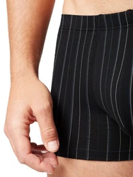 HUBER Retro Pants Herren Pant 2er Pack Schwarz/Lila