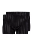 HUBER Retro Pants Herren Pant 2er Pack Schwarz/Lila