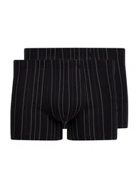 Retro Pants Herren Pant 2er Pack hautnah Cotton 2 Pack (Packung, 2-St) gerader Beinausschnitt