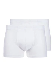 HUBER Retro Pants Herren Pant 2er Pack Weiß/Creme