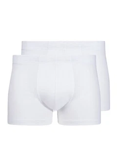 HUBER Retro Pants Herren Pant 2er Pack Weiß/Creme