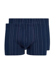 HUBER Retro Pants Herren Pant 2er Pack Dunkelblau/Blau