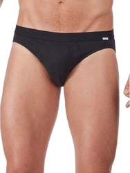 HUBER Slip Herren Brasil 2er Pack Schwarz