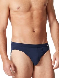 HUBER Slip Herren Brasil 2er Pack Dunkelblau