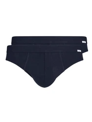 HUBER Slip Herren Brasil 2er Pack Dunkelblau