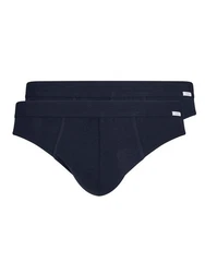 HUBER Slip Herren Brasil 2er Pack Dunkelblau