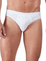 HUBER Slip Herren Brasil 2er Pack Weiß/Creme