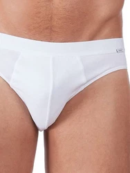 HUBER Slip Herren Brasil 2er Pack Weiß/Creme