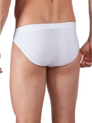 HUBER Slip Herren Brasil 2er Pack Weiß/Creme