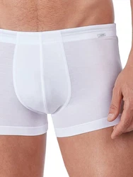 HUBER Retro Pants hautnah Soft Modal Creme/Weiß