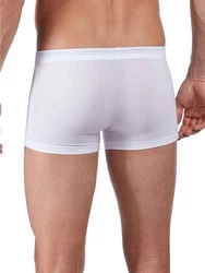 HUBER Retro Pants hautnah Soft Modal Creme/Weiß