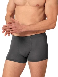 HUBER Retro Pants hautnah Soft Modal Dunkelgrau/Braun/Grau/Rosa/Schwarz