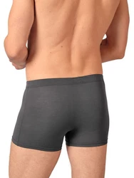 HUBER Retro Pants hautnah Soft Modal Dunkelgrau/Braun/Grau/Rosa/Schwarz
