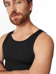 HUBER Achselhemd Herren hautnah Soft Modal 