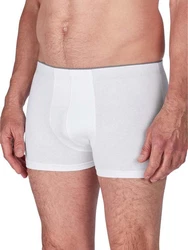 HUBER Retro Pants Herren Pant 3er Pack Weiß/Creme/Grau