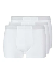 HUBER Retro Pants Herren Pant 3er Pack Weiß/Creme/Grau