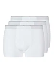 HUBER Retro Pants Herren Pant 3er Pack Weiß/Creme/Grau