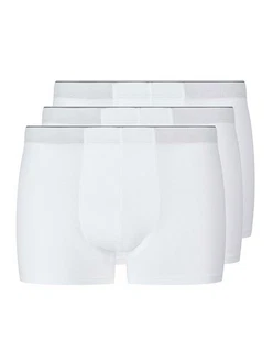 HUBER Retro Pants Herren Pant 3er Pack Weiß/Creme/Grau