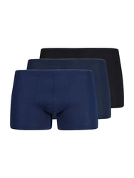HUBER Retro Pants Herren Pant 3er Pack Dunkelblau/Blau