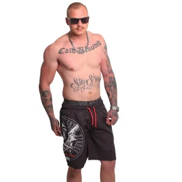 Boardshorts Trouble mit Doppelbund