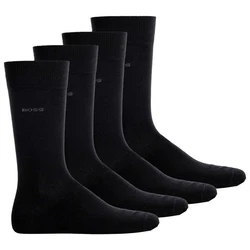 BOSS Kurzsocken Herren Socken 4P RS Uni CC 