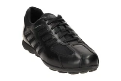 Geox Schnürschuh Sneaker (U45GXA) Schwarz/Dunkelgrau/Grau/Dunkelblau