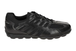 Geox Schnürschuh Sneaker (U45GXA) Schwarz/Dunkelgrau/Grau/Dunkelblau