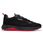 HUGO Sneaker Kane grau/feuerrot/schwarz