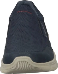 bugatti Slipper aus Synthetik Dunkelblau/Hellblau/Blau/Grau/Khaki