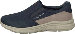 bugatti Slipper aus Synthetik Dunkelblau/Hellblau/Blau/Grau/Khaki