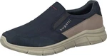 bugatti Slipper aus Synthetik Dunkelblau/Hellblau/Blau/Grau/Khaki