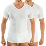 HERMKO Unterziehshirt 16488 Herren Business Unterhemd mit V-Ausschnitt 16488