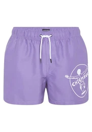 Badeshorts Badeshorts mit Label-Symbol und Taschen 1 (1-St)