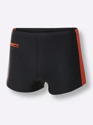 Witt Badehose Schwarz/Dunkelrot/Rot
