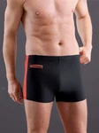 Witt Badehose Schwarz/Dunkelrot/Rot