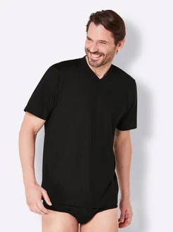 Witt Unterziehshirt Shirt Schwarz