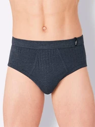 Witt Slip (3-St) Dunkelblau/Dunkelgrau/Grau