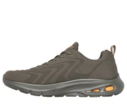 Skechers BOBS UNITY SLEEK REVIVE Sneaker Khaki/Grau/Braun/Dunkelgrün