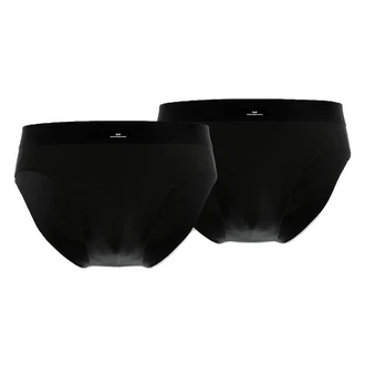 GTZBURG Slip Herren Slips 2er Pack Schwarz/Braun