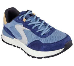 Skechers FURY LACE LOW Sneaker Hellblau/Blau