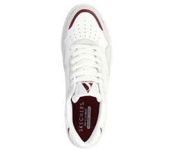 Skechers KOOPA VOLLEY LOW LIFESTYLE Sneaker Braun/Weiß/Dunkelrot/Rot