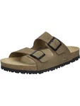 Josef Seibel Pantolette Josef 01 Beige/Khaki/Dunkelgrün/Braun