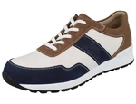 Finn Comfort Sneaker Prezzo Schnürschuh Blau/Beige/Creme/Dunkelblau/Weiß/Hellblau