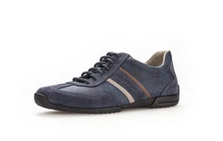 Pius Gabor Schnürschuh (1137.10) Grau/Blau/Hellblau/Dunkelblau